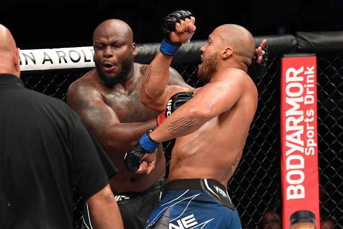 Ciryl Gane wins interim heavyweight title at UFC 265