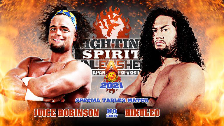 NJPW Strong results: Juice Robinson vs. Hikuleo tables match