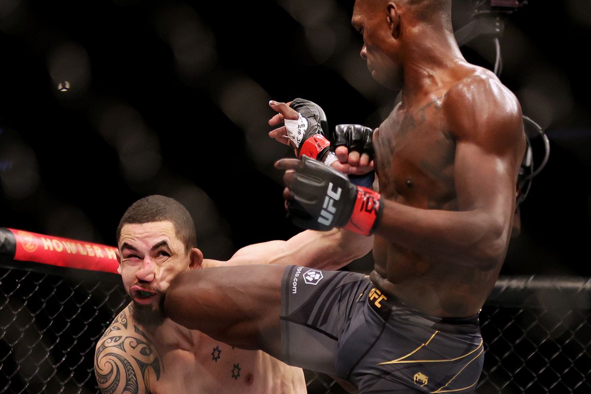 Israel Adesanya defends 185-pound title at UFC 271, Tai Tuivasa knocks out Derrick Lewis