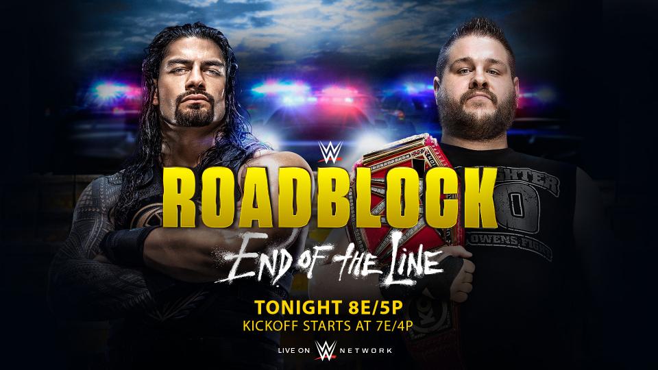 WWE Roadblock preview & predictions: The end of the line