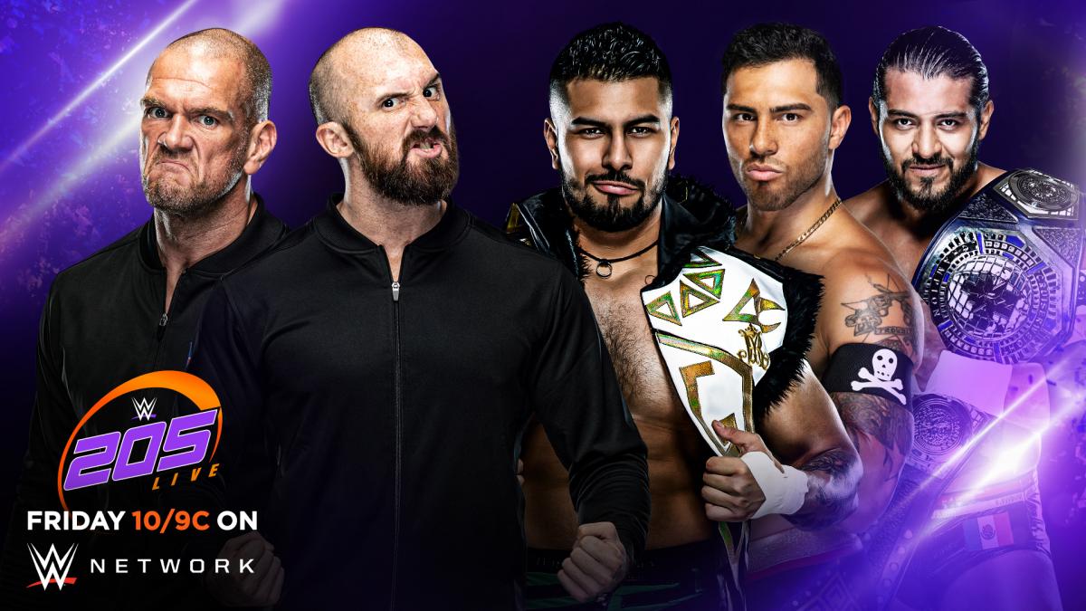 WWE 205 Live results: Legado Del Fantasma vs. Lorcan & Burch
