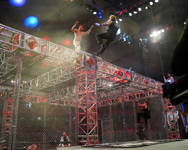 Chris Jericho will never do ‘amazing’ AEW Blood & Guts cage fall again