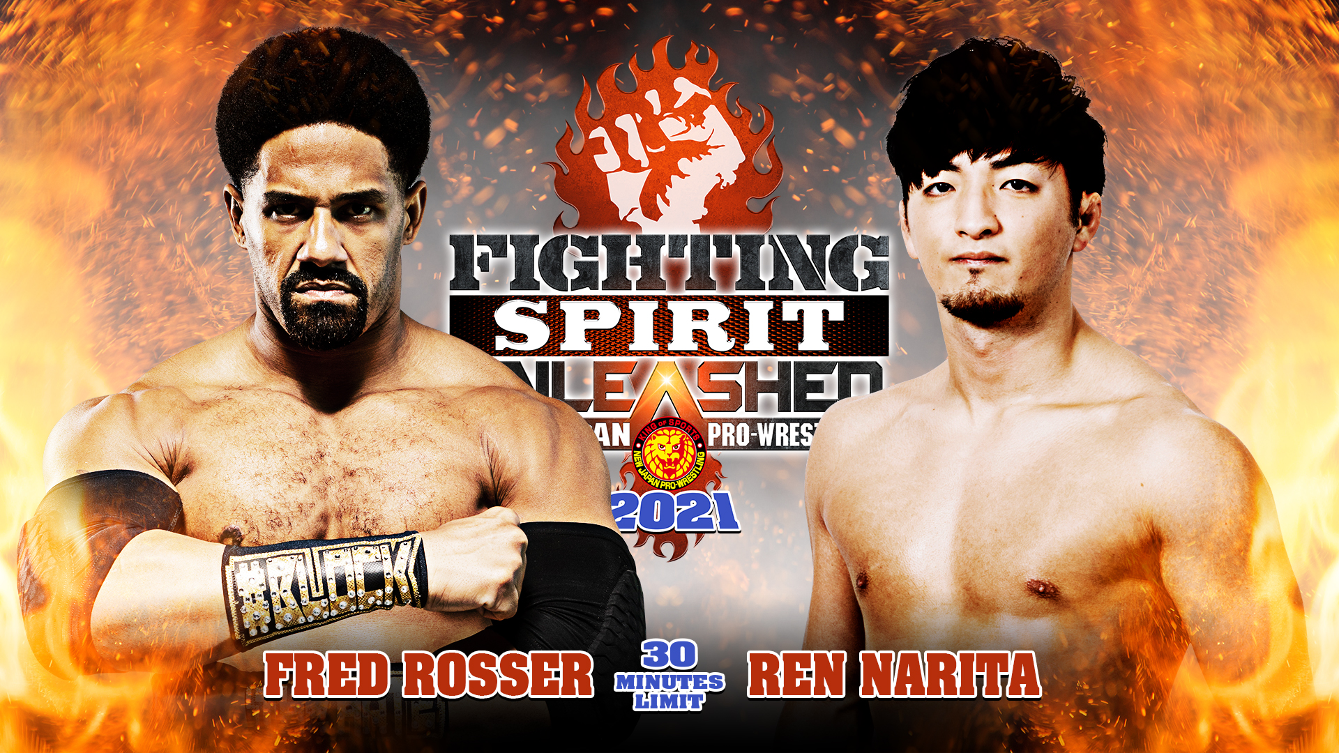 NJPW Strong results: Fred Rosser vs. Ren Narita