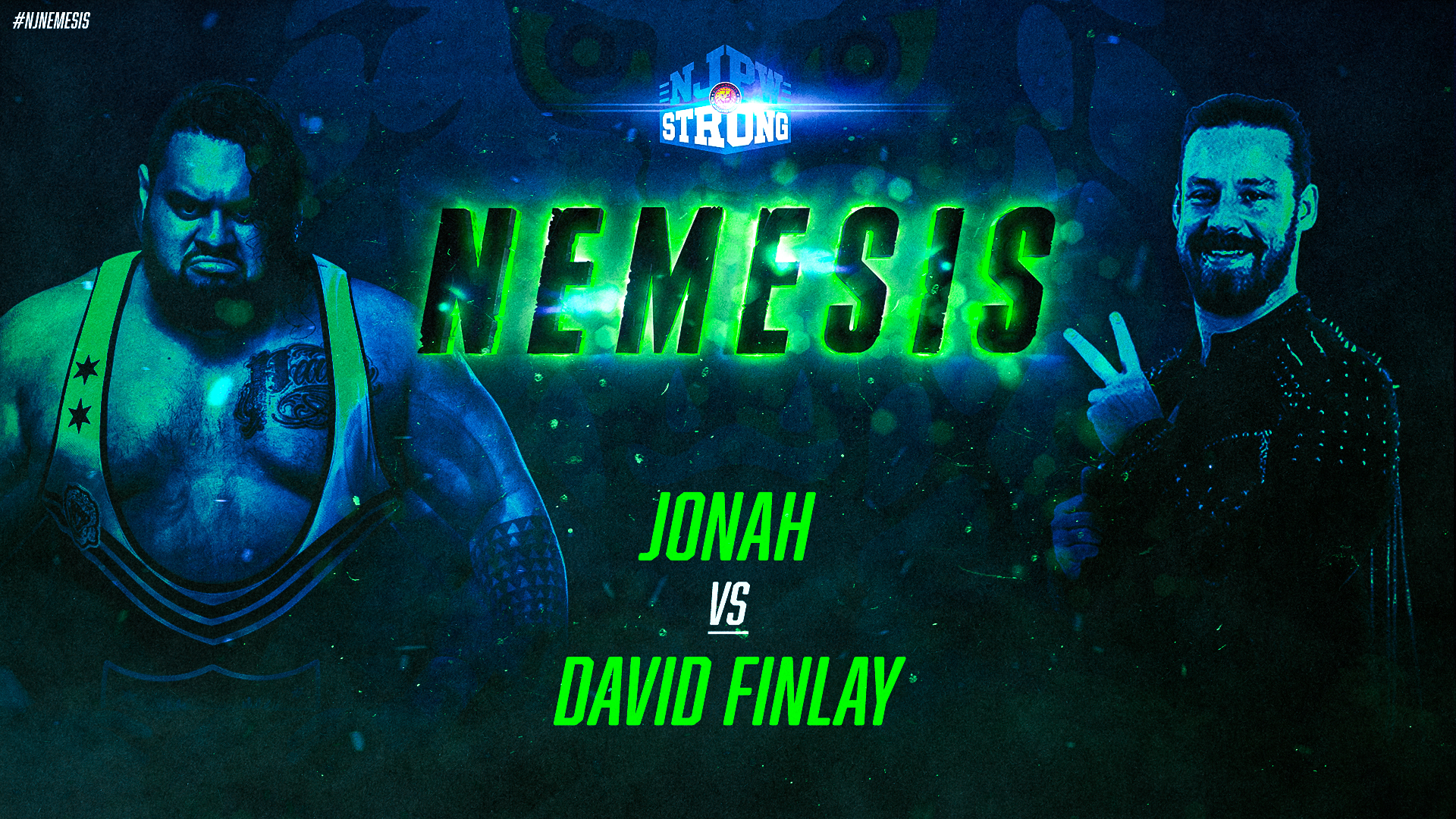 JONAH vs. David Finlay to headline NJPW Strong