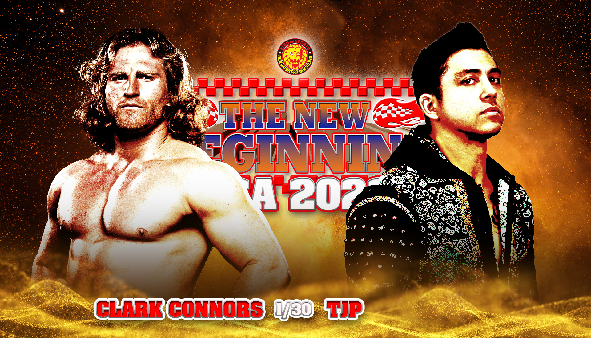 NJPW Strong results: TJP vs. Clark Connors