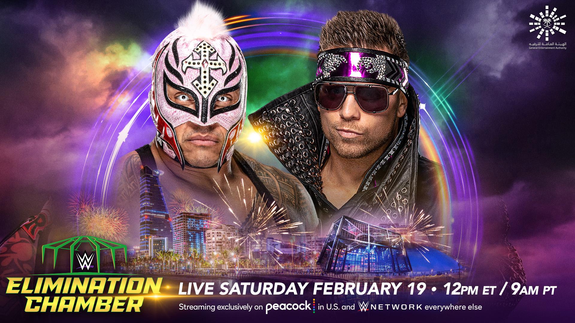 Rey Mysterio vs. The Miz announced for WWE Elimination Chamber