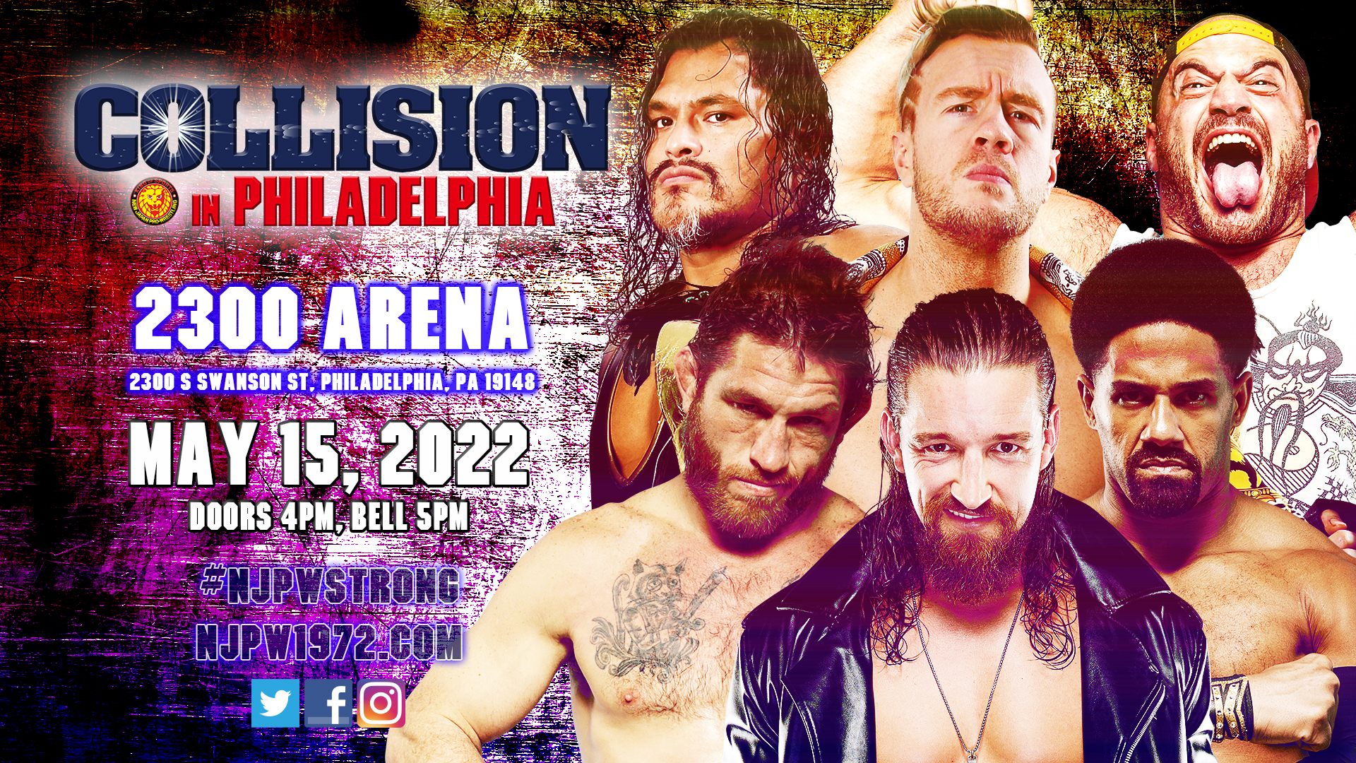 NJPW Strong returning to Philadelphia in May