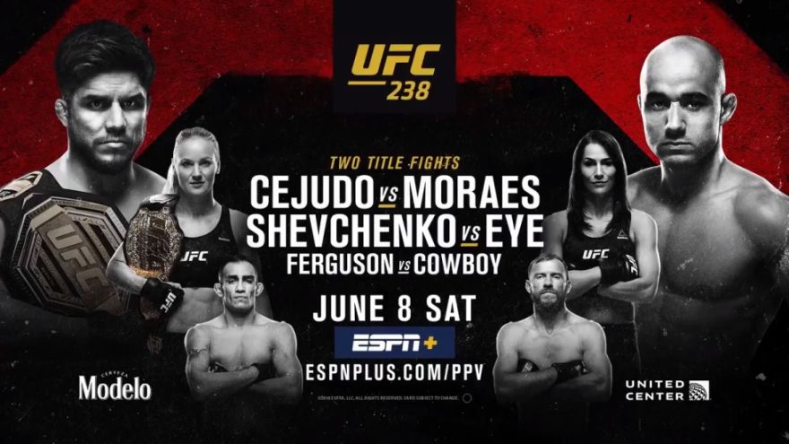 UFC 238 live results: Two title fights, Ferguson vs. Cerrone
