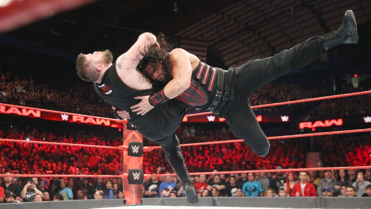 WWE Raw video highlights: Roman Reigns vs. Kevin Owens