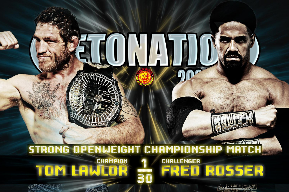 NJPW Strong results: Tom Lawlor vs. Fred Rosser