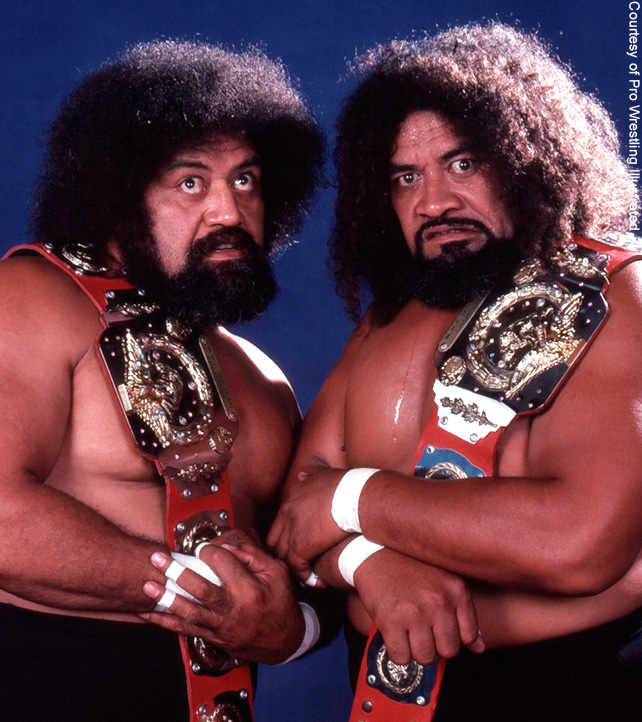 Daily Pro Wrestling History (03/08): The Wild Samoans win WWF tag titles