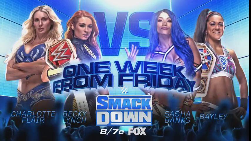 Four Horsewomen tag rematch set for WWE SmackDown’s FOX debut