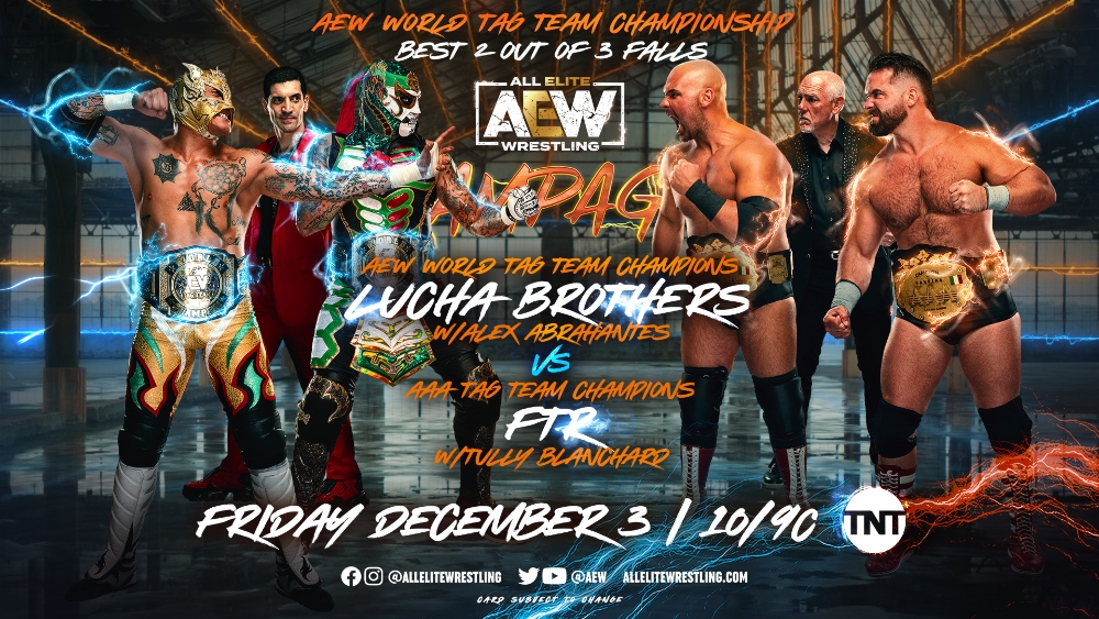 Tag Team, TNT title matches set for AEW Rampage