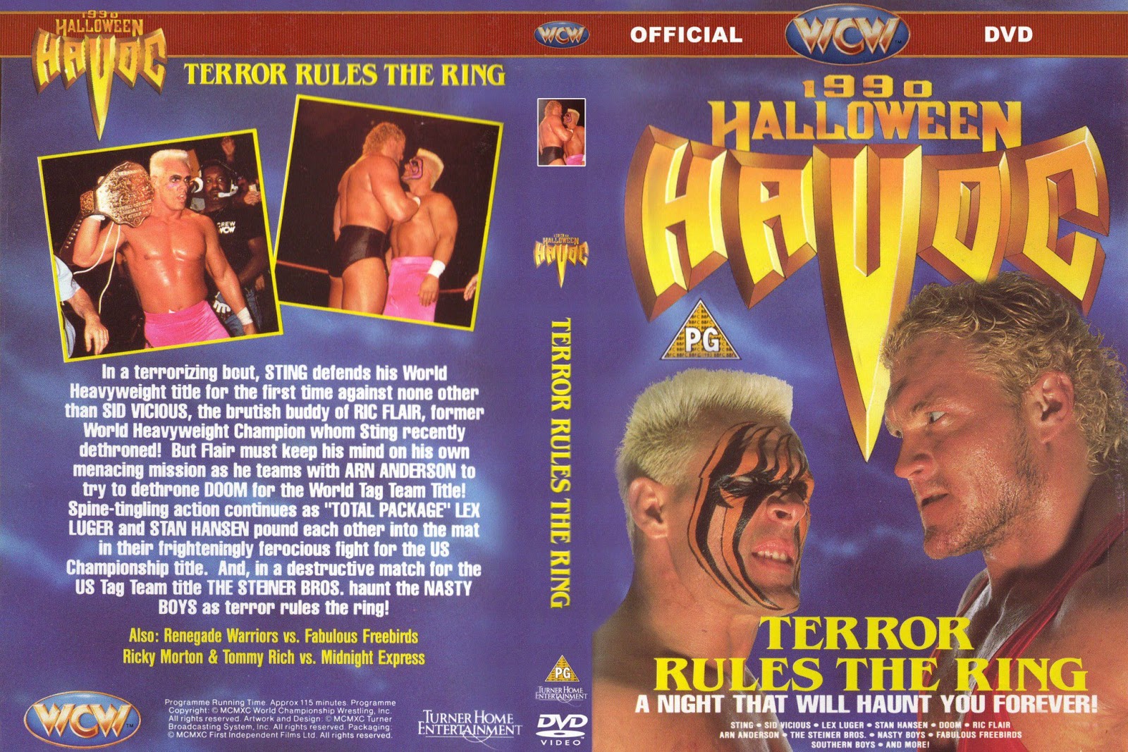 DragonKingKarl Classic Wrestling Show: WCW Halloween Havoc 1990