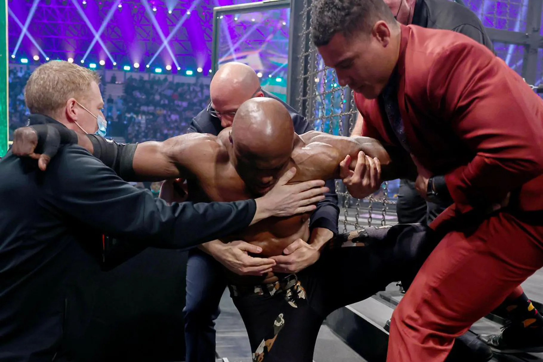 WWE’s Bobby Lashley dealing with shoulder injury from Royal Rumble, may require surgery