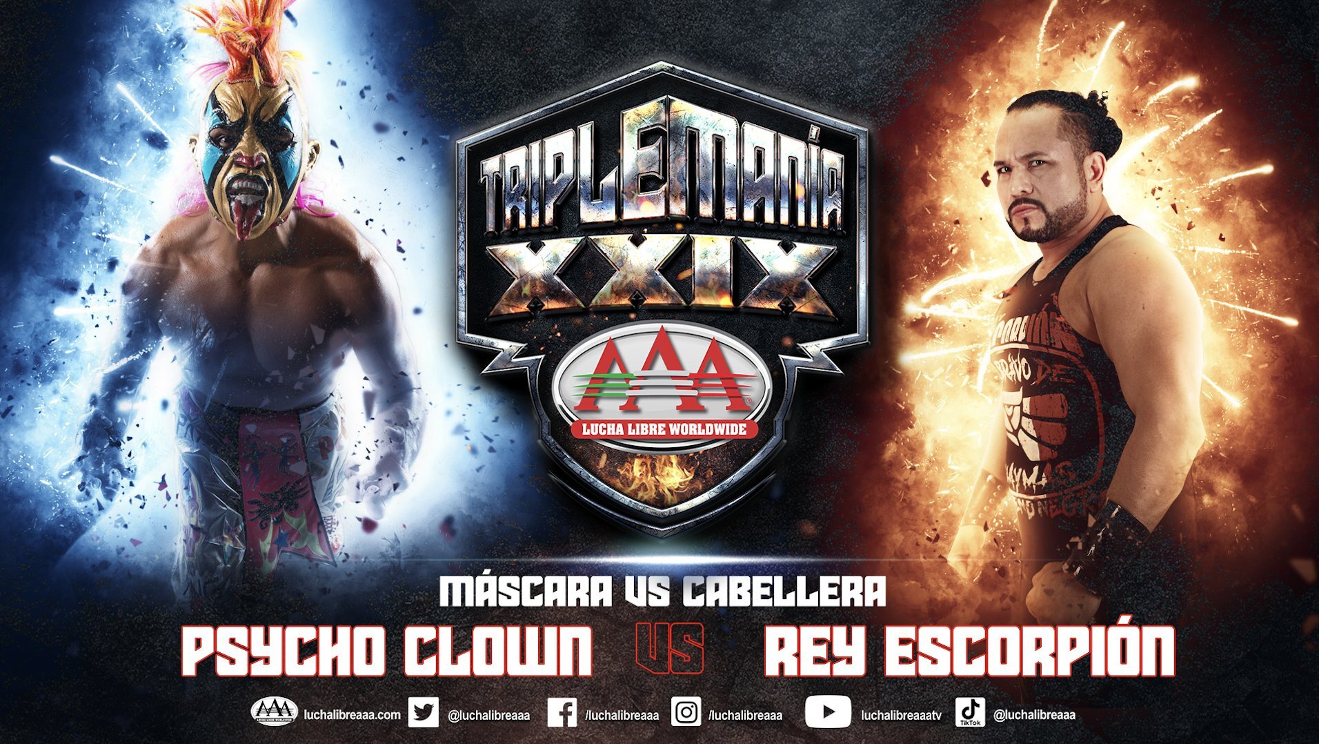 AAA announces full card for Triplemania XXIX