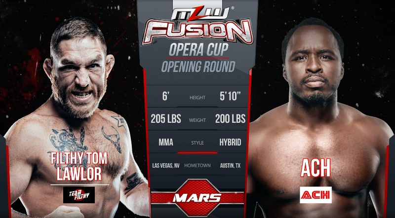 MLW Fusion results: Tom Lawlor vs. ACH Opera Cup semifinal