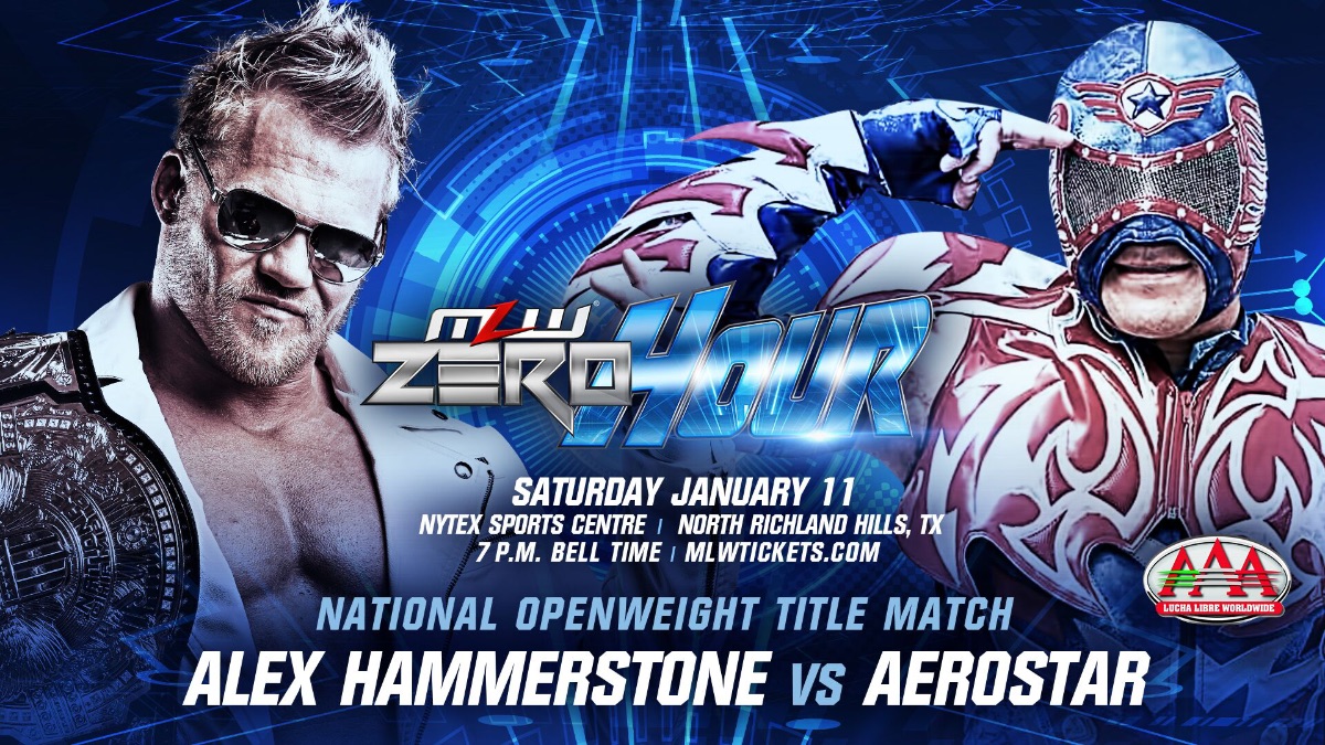 National title match set for MLW Zero Hour tapings