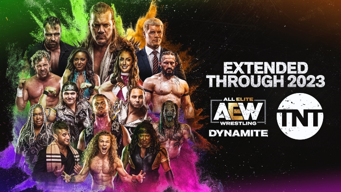 AEW Dynamite extended through 2023, WarnerMedia adding second show