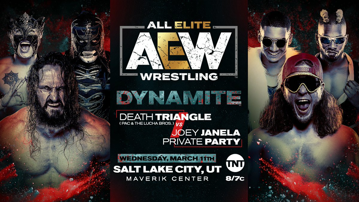 Death Triangle vs. Private Party & Joey Janela added to AEW Dynamite
