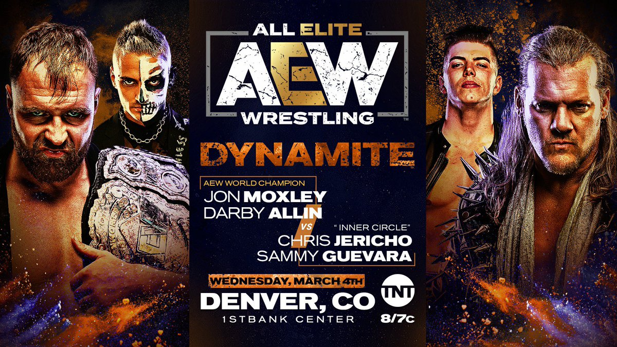 Moxley/Allin vs. Jericho/Guevara announced for AEW Dynamite
