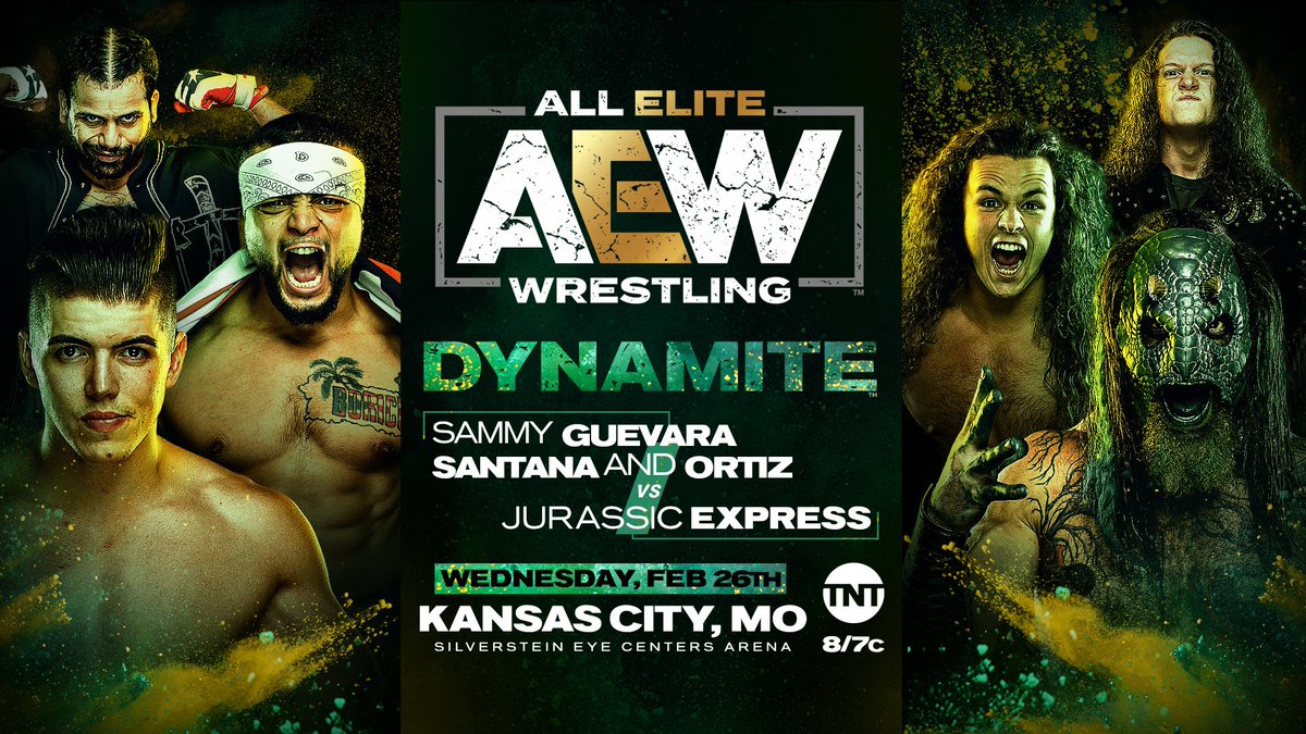 Jurassic Express-Inner Circle six-man tag added to AEW Dynamite