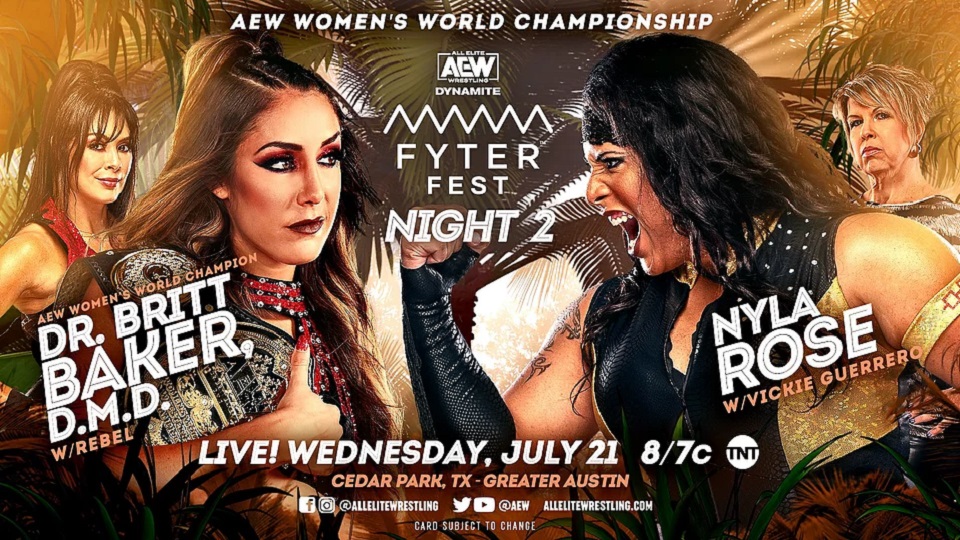 AEW Dynamite live results: Fyter Fest night two