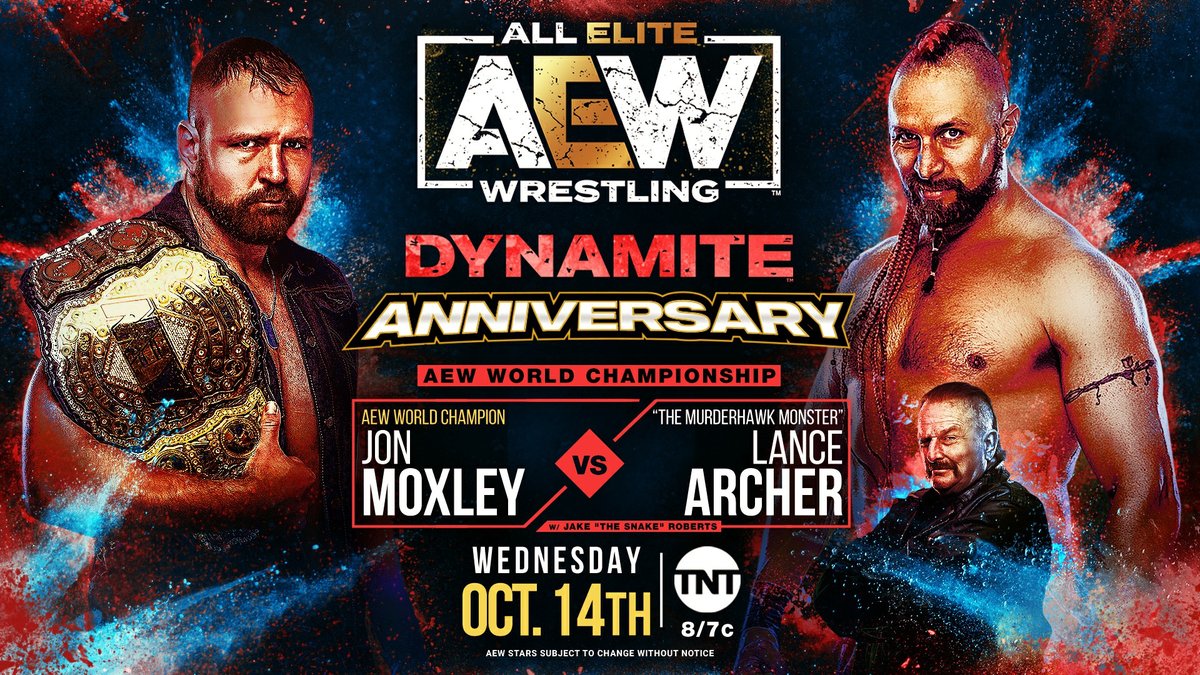 AEW Dynamite anniversary show live results: Four title matches