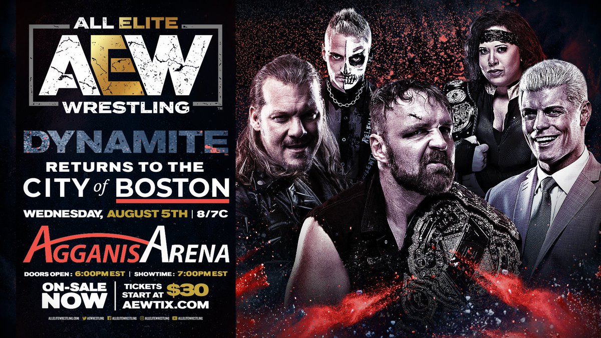 AEW Dynamite to air from closed set locations until further notice