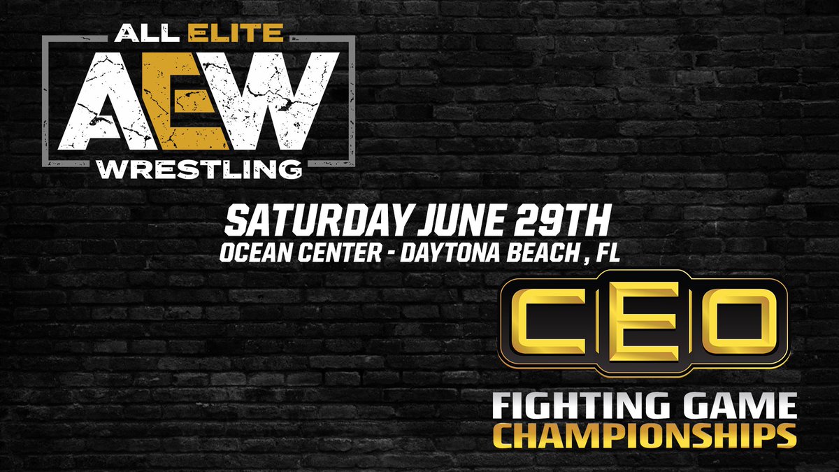 AEW x CEO Fighting Game Championships event set for June