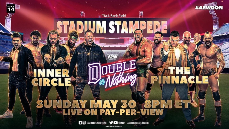 AEW Double or Nothing live results: Stadium Stampede, Sting returns