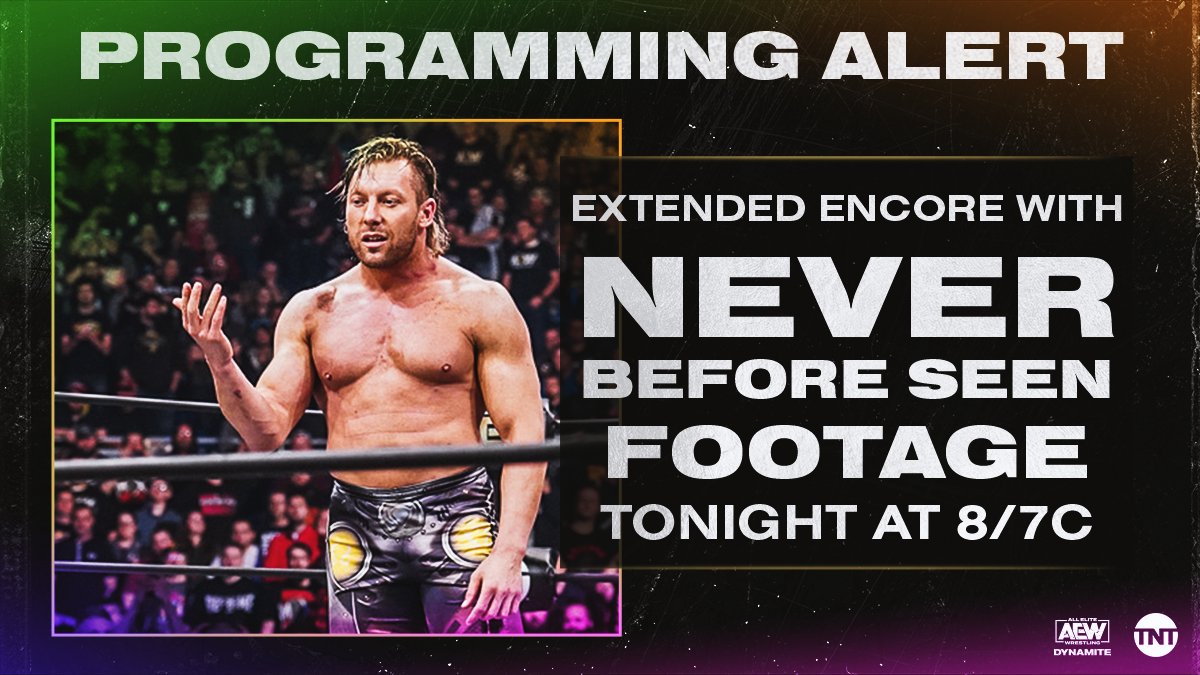 TNT airing ‘extended’ replay of this week’s AEW Dynamite