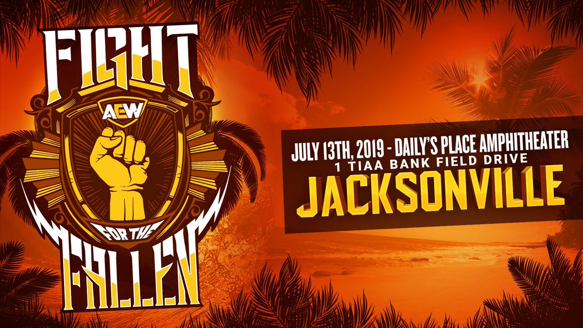 AEW announces ticket info, charity partner for Fight for the Fallen