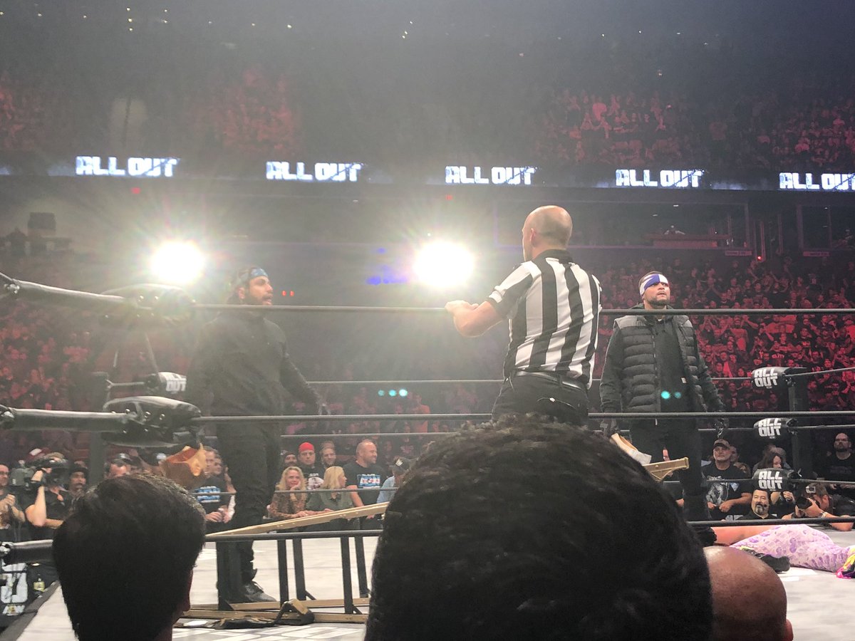 Santana & Ortiz debut at AEW All Out