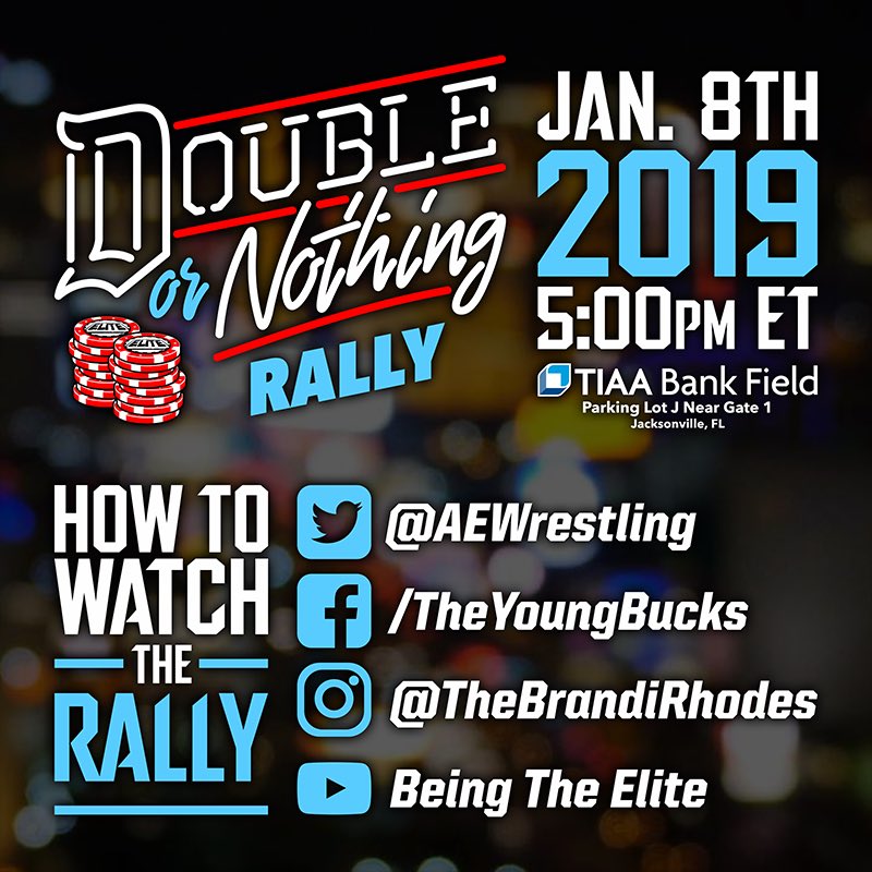 AEW notes: Brandi Rhodes, Double or Nothing rally