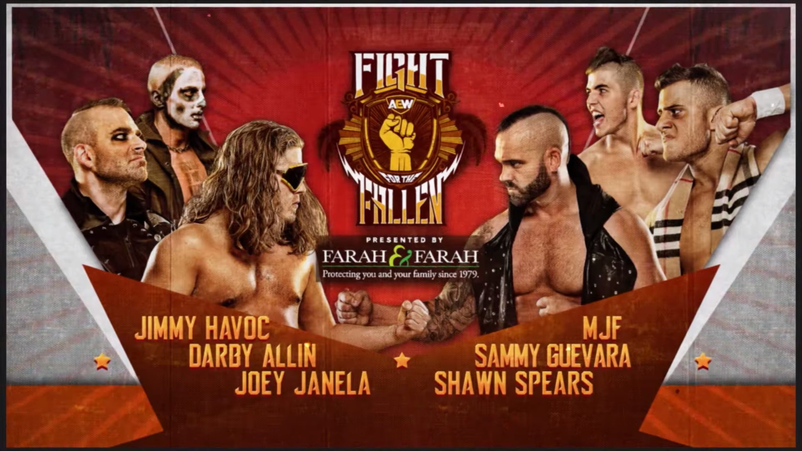 Six-man tag match added to AEW Fight for the Fallen