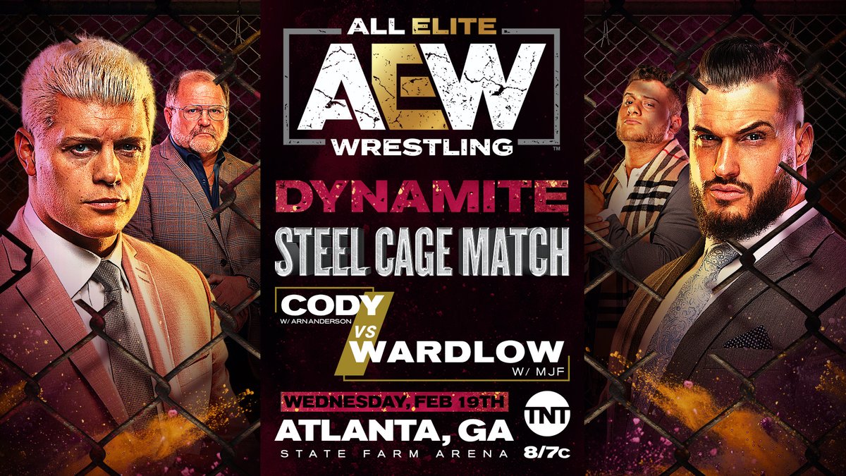 AEW Dynamite live results: Cody vs. Wardlow steel cage match