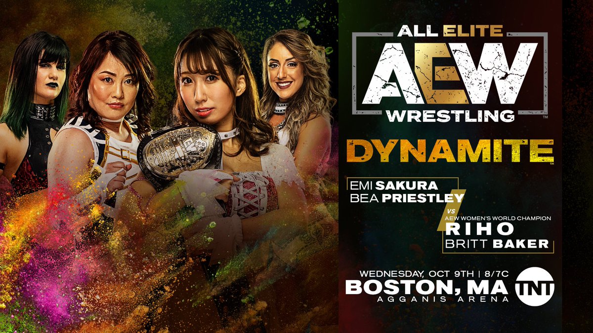 Riho & Britt Baker vs. Emi Sakura & Bea Priestley set for AEW Dynamite