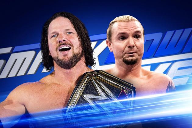 AJ Styles vs. James Ellsworth title match, tag team battle royal announced for SmackDown