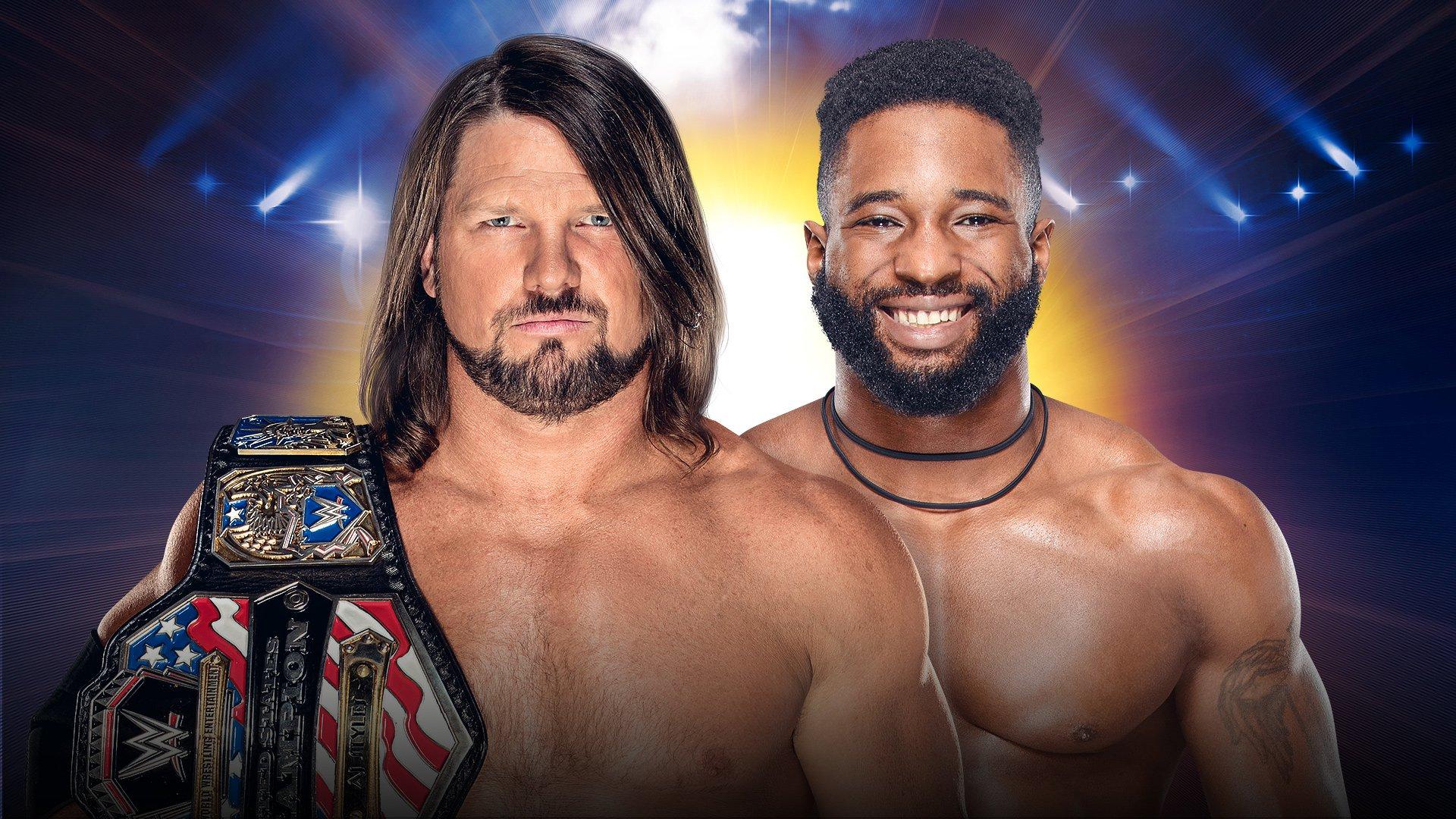 Styles vs. Alexander US title match set for WWE Clash of Champions