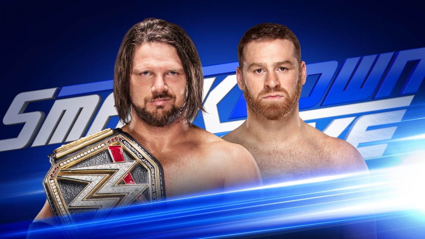 WWE SmackDown live results: AJ Styles vs. Sami Zayn