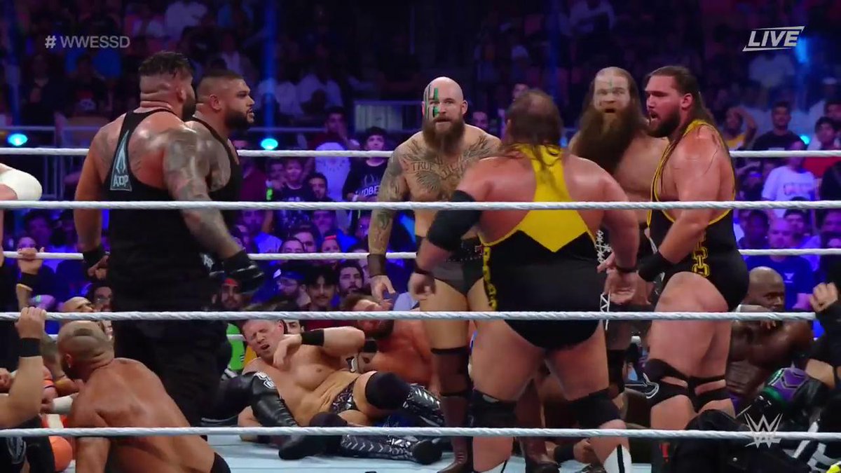 Akam returns to the ring in WWE Super ShowDown battle royal