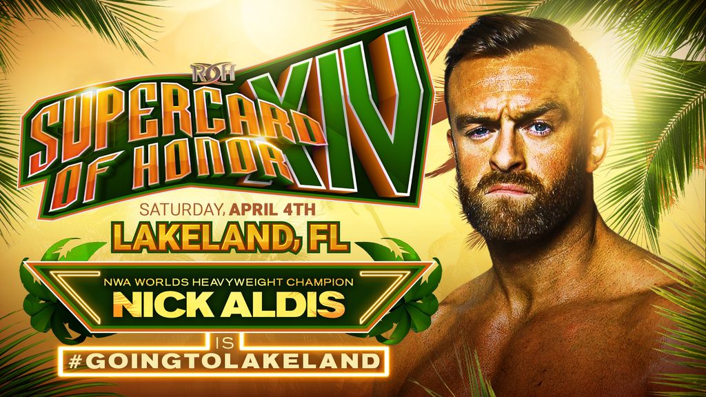 ROH announces Nick Aldis for Supercard of Honor XIV
