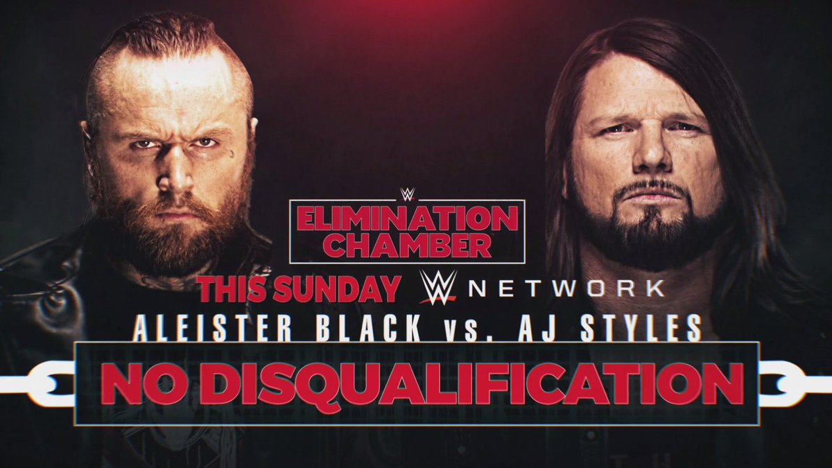 No DQ match added to WWE Elimination Chamber
