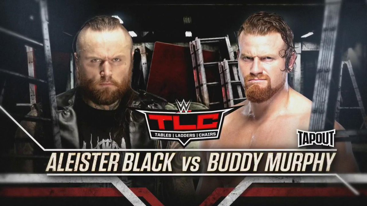 Aleister Black vs. Buddy Murphy added to WWE TLC