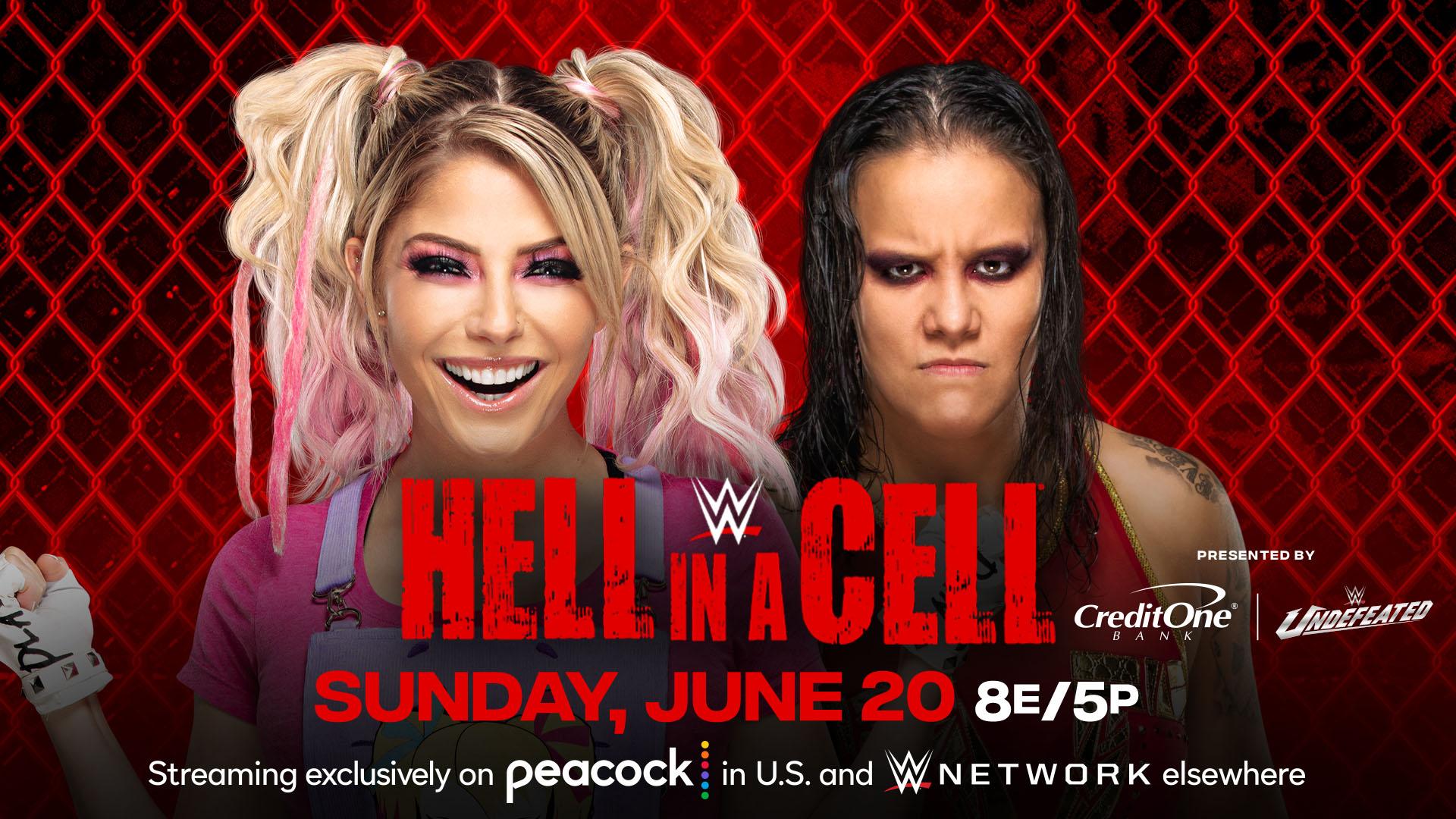 Alexa Bliss vs. Shayna Baszler added to WWE Hell in a Cell