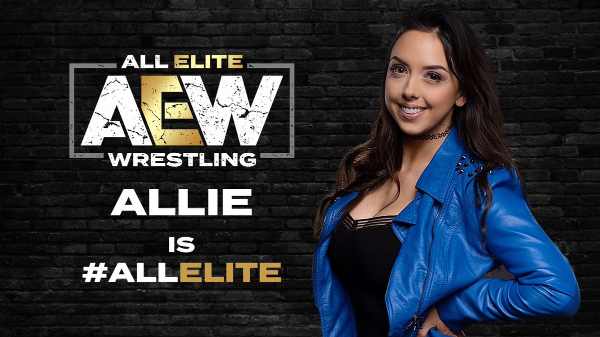 Former Knockouts Champion Allie signs with All Elite Wrestling