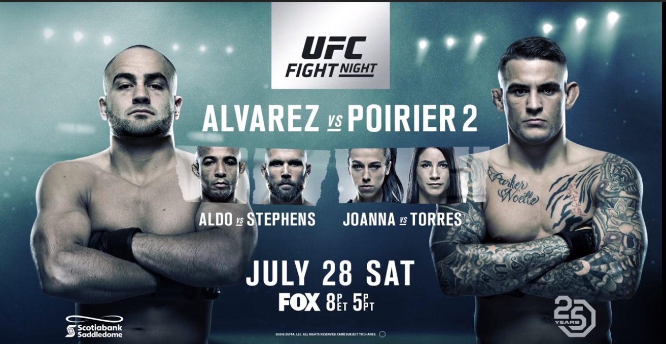 UFC on FOX 30 live results: Eddie Alvarez vs. Dustin Poirier 2