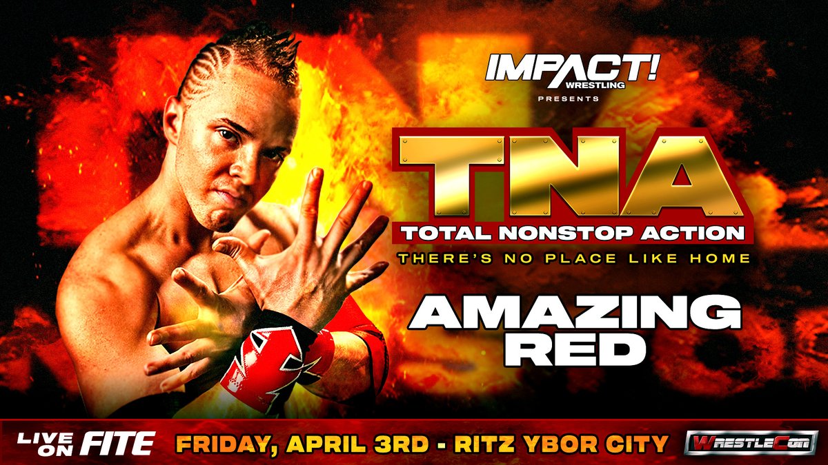 Amazing Red, Disco Inferno set for TNA: There’s No Place Like Home