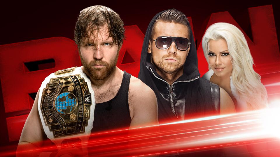 WWE Raw live results: Dean Ambrose vs. The Miz